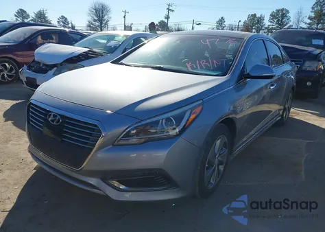 2016 Hyundai Sonata Hybrid Limited z USA, uszkodzony, nr VIN KMHE34L17GA014776